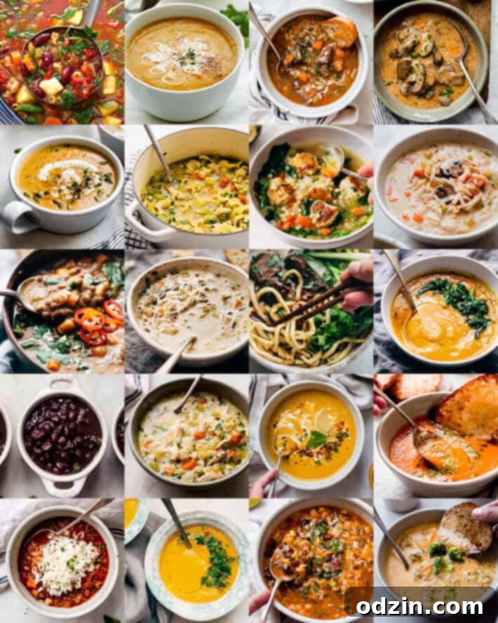 20 pictures of delicious soup recipes