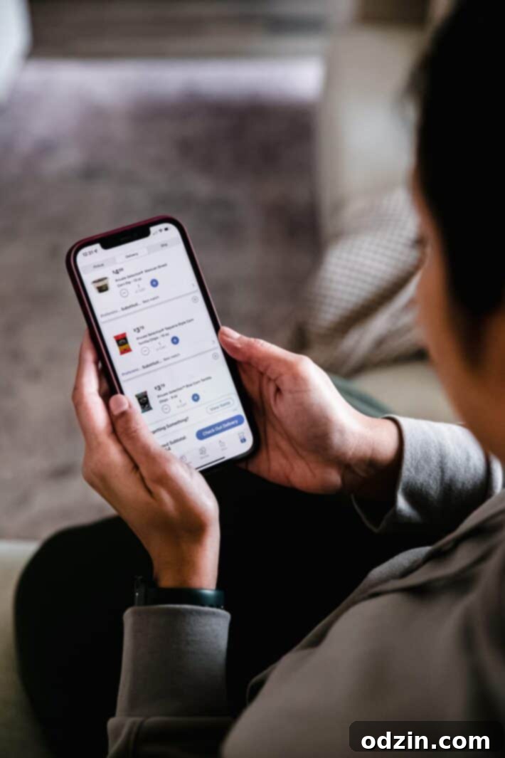 Kroger delivery bag on a doorstep, symbolizing convenient grocery shopping for an effortless game night.