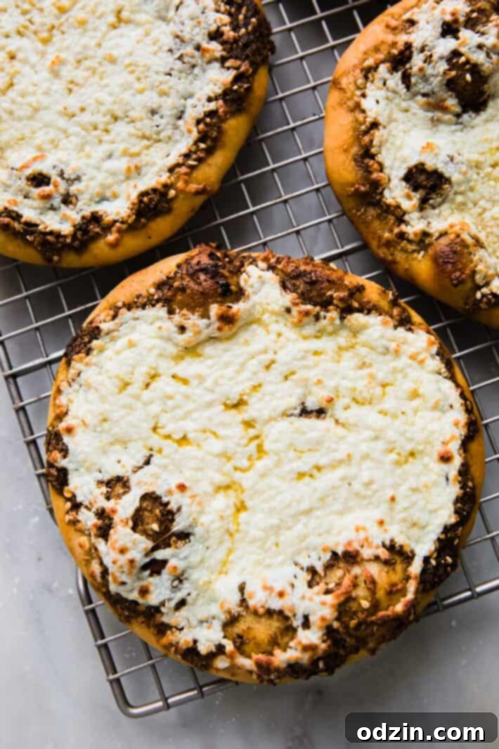 manakeesh on wire rack