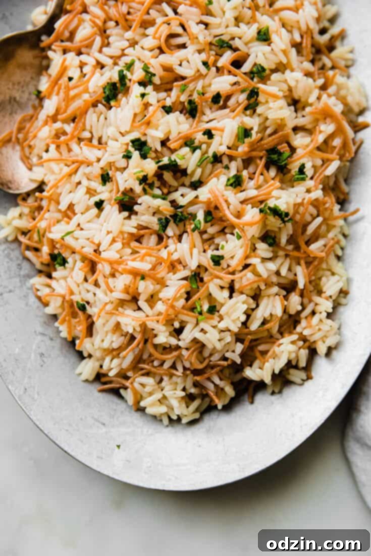 Lebanese Rice Pilaf