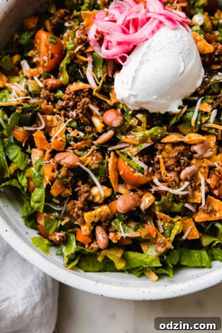 Ultimate Potluck Taco Salad