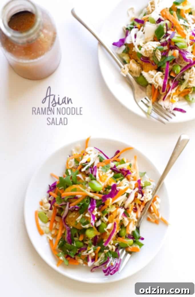 Delicious Asian Ramen Noodle Salad recipe