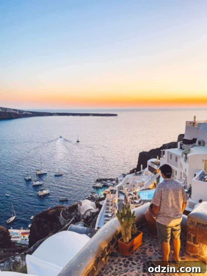 Santorini sunset