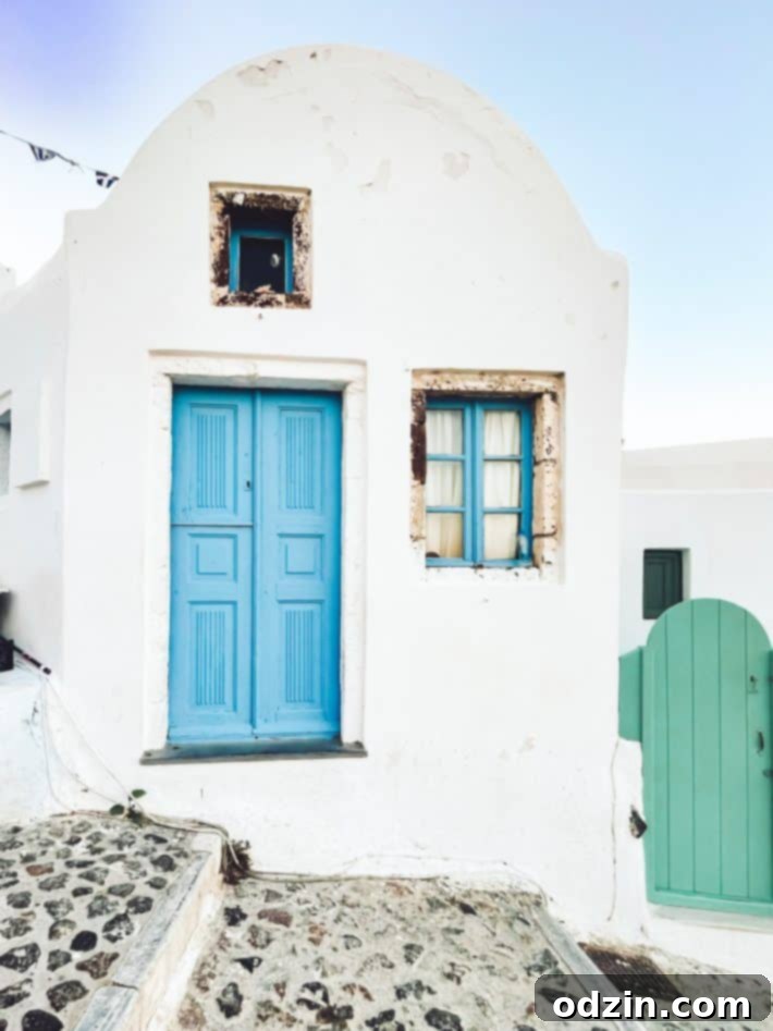 across from Castle of Oia