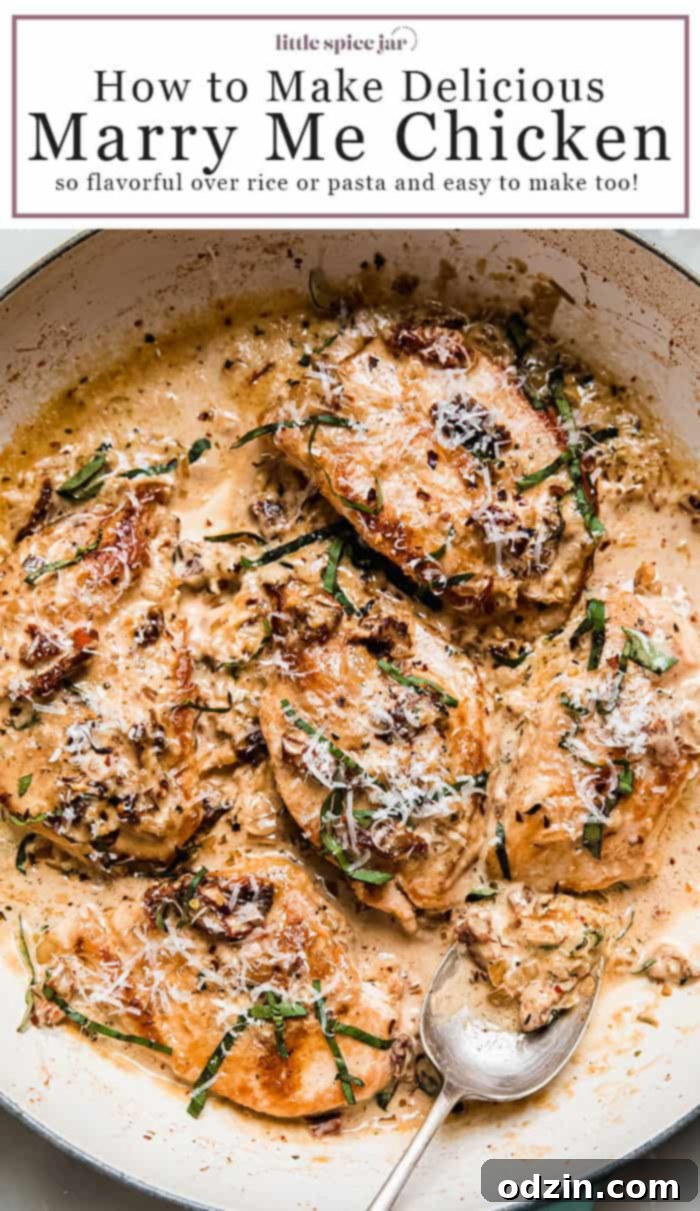 Marry Me Chicken Pinterest share image