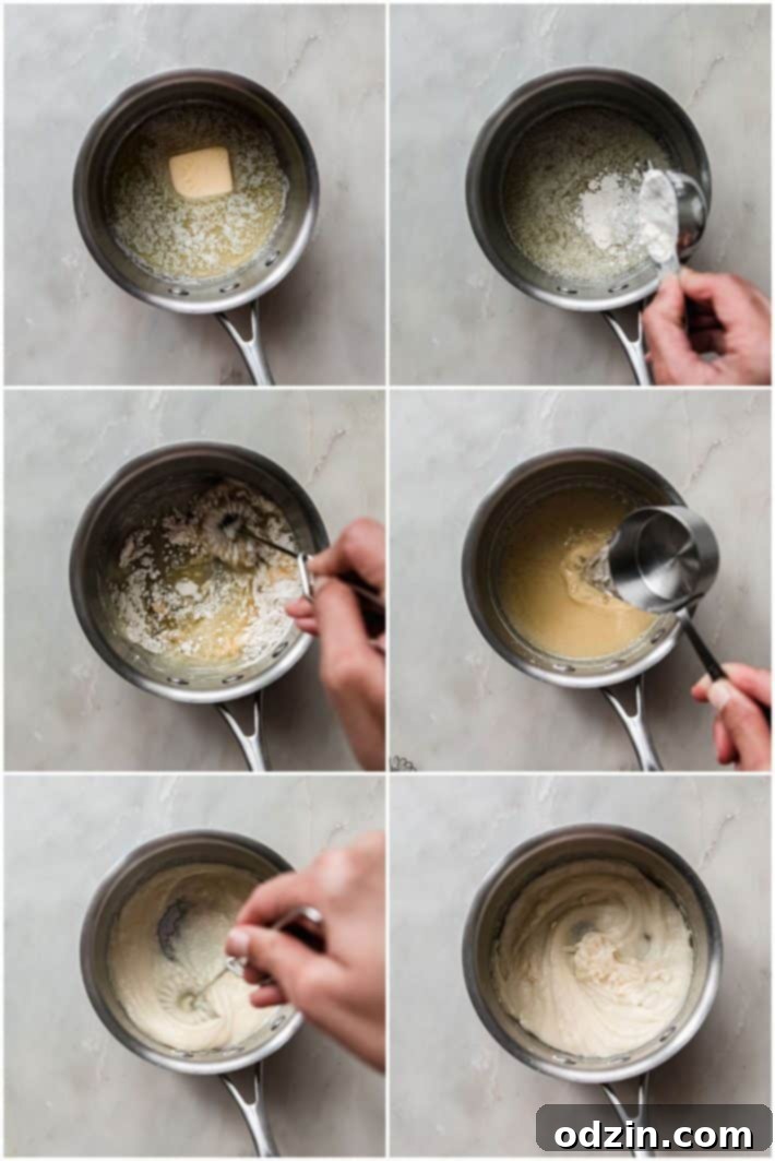 Turkish Red Lentil Soup 5 how to make the roux