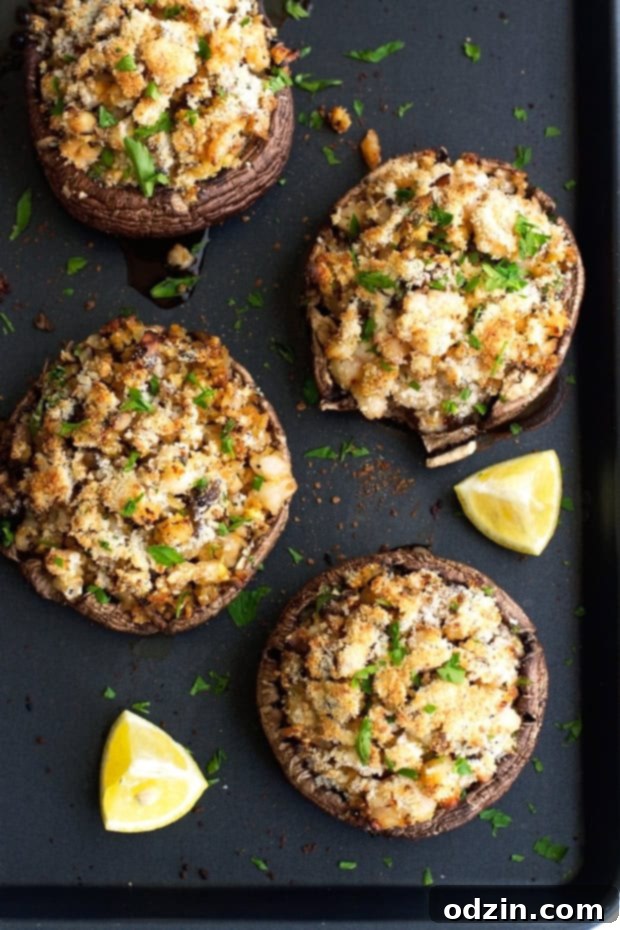 Shrimp Stuffed Portobello Mushrooms footer image