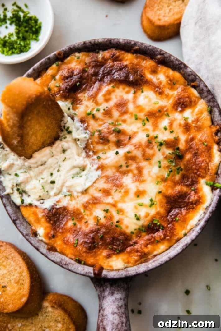 dip with bread in bowl