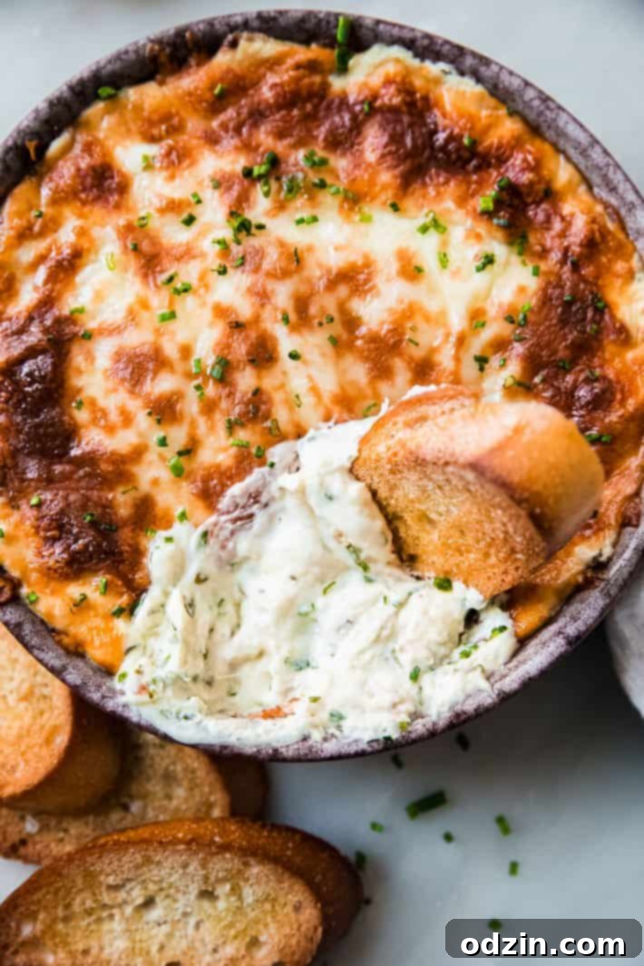 garlic bread dip with bread in bowl