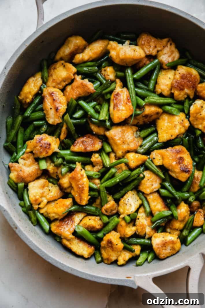 turmeric black pepper chicken in skillet