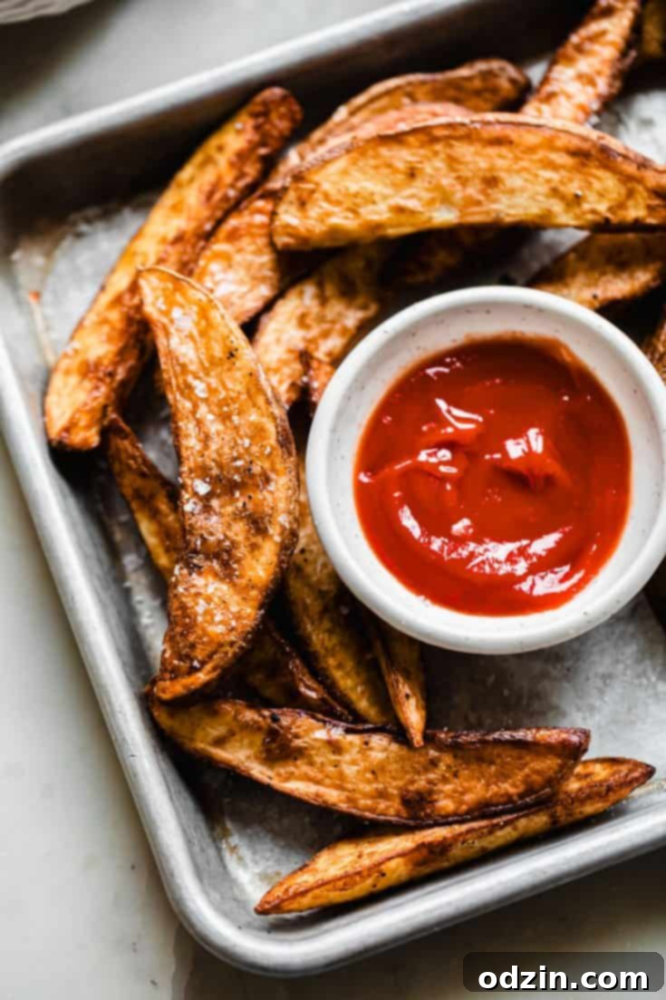 Air Fryer Potato Wedges