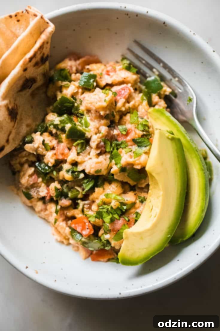 Huevos a la Mexicana (Mexican Scrambled Eggs)