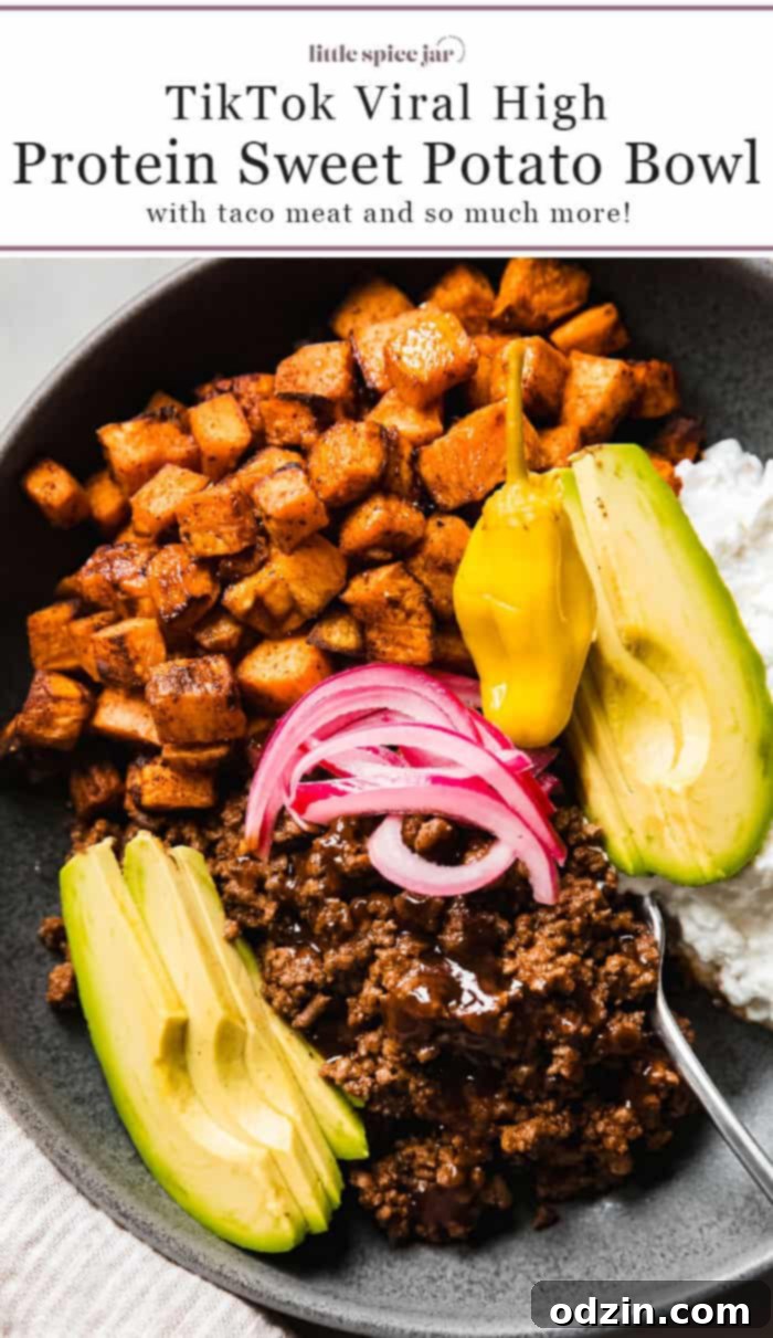 High Protein Sweet Potato Bowls