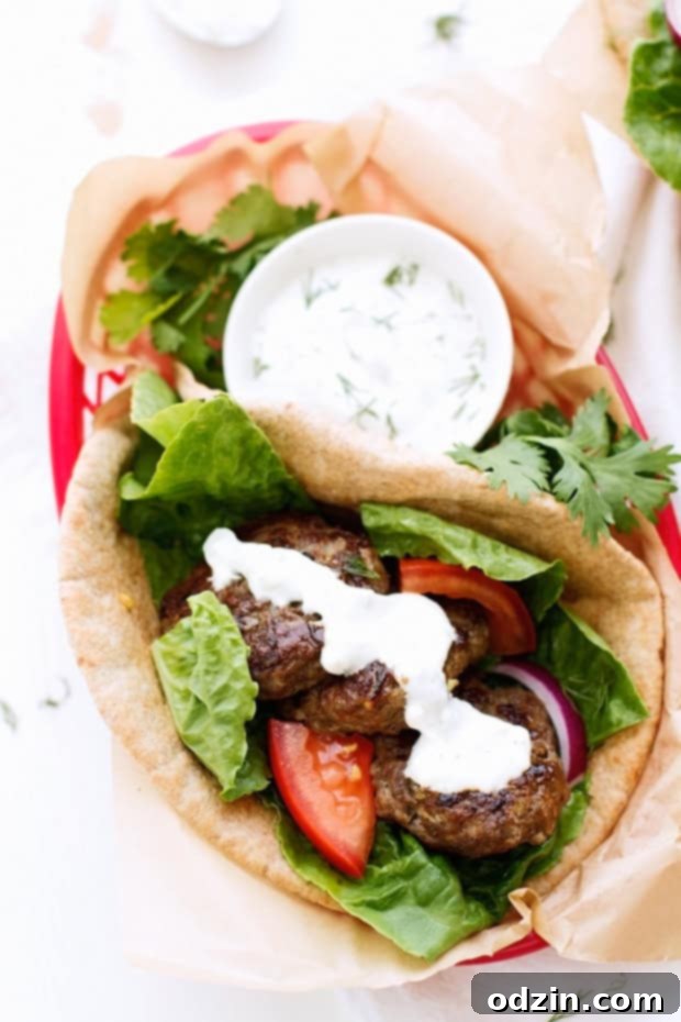 20-Minute Greek Gyros with Tzatziki Sauce