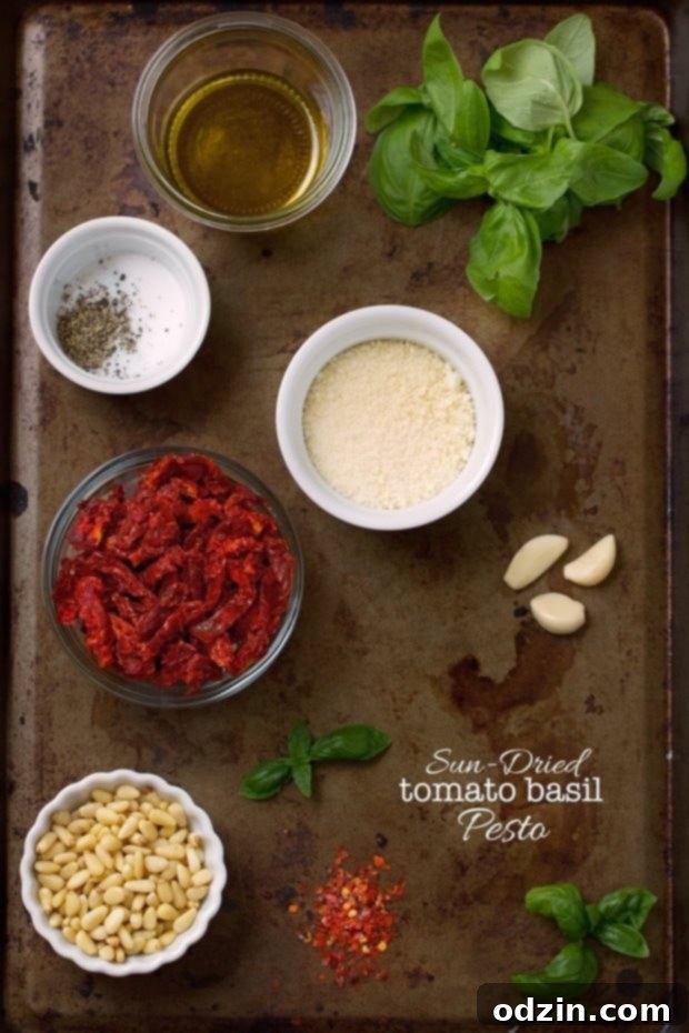 Sun-Dried Tomato Pesto