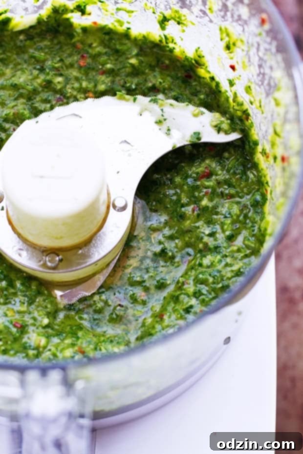 Homemade Chimichurri Sauce