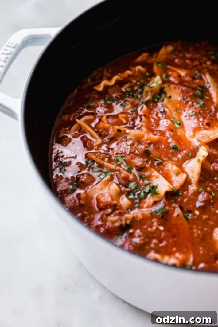 prepared soup in bowl