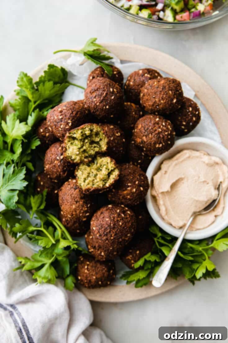 The Best Homemade Falafel