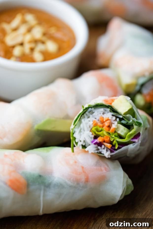 Vietnamese Fresh Spring Rolls - homemade spring rolls made easy! Watch the video and learn how to make these quickly and easily at home! #springrolls #freshspringrolls #summerrolls #vietnamesespringrolls | Littlespicejar.com Vietnamese Fresh Spring Rolls - homemade spring rolls made easy! Watch the video and learn how to make these quickly and easily at home! #springrolls #freshspringrolls #summerrolls #vietnamesespringrolls | Littlespicejar.com