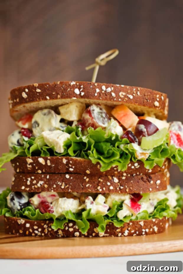 Healthier Chicken Salad Sandwich