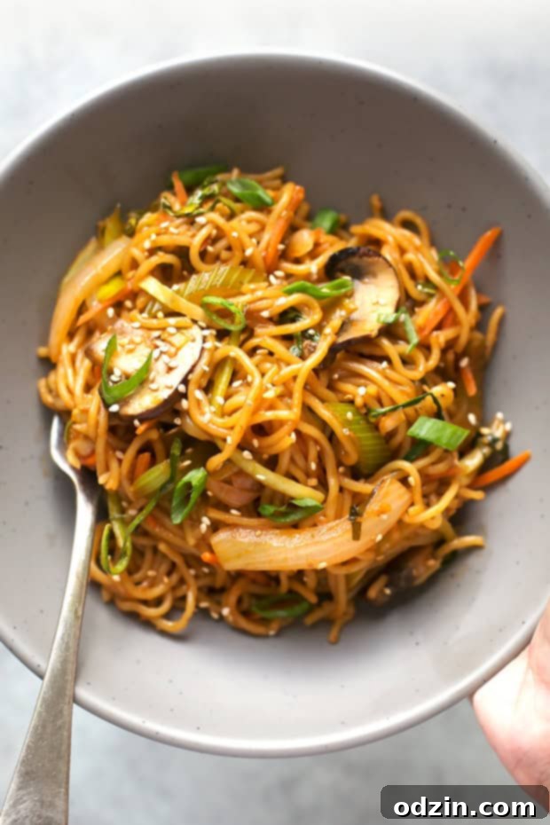 Clean The Fridge Lo Mein Recipe on Pinterest
