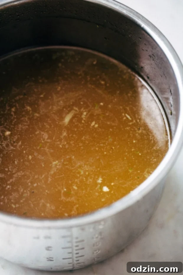Pressure Cooker Chicken Broth Ingredients Ingredients for Easy Pressure Cooker Chicken Broth