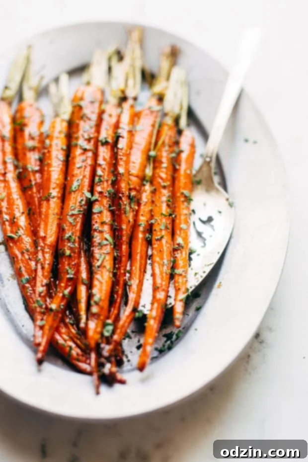 Brown Butter Honey-Glazed Carrots