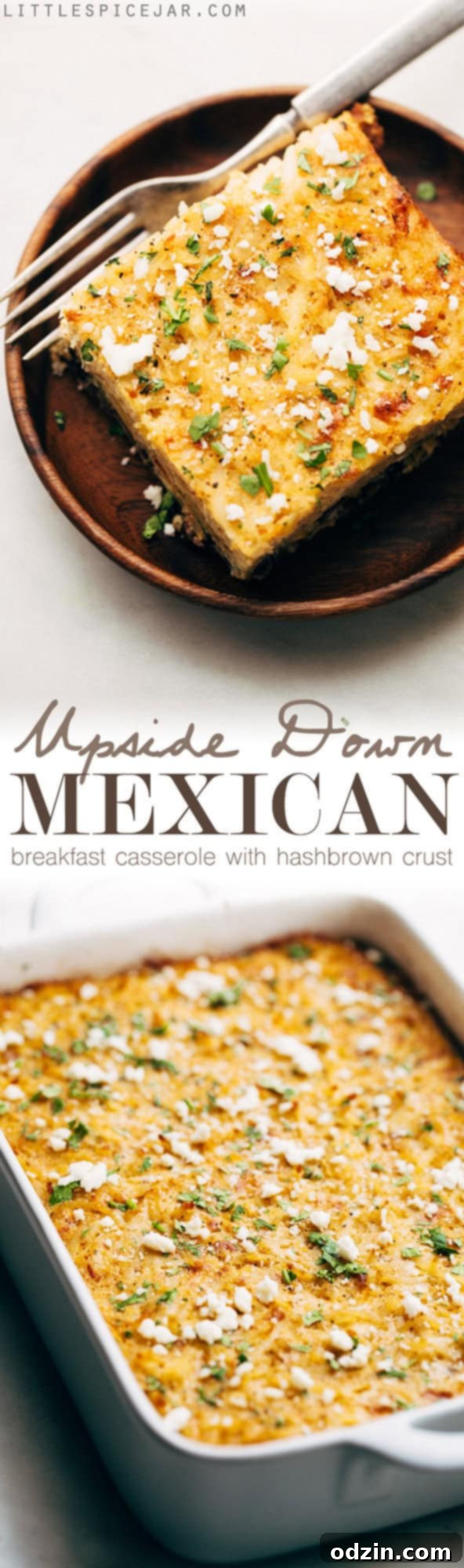 Mexican Breakfast Casserole with Hash Brown Crust - an easy casserole that feeds a crowd! You can even stuff it inside warm tortillas and make breakfast tacos! #breakfastcasserole #mexicanbreakfastcasserole #breakfasttacos | Littlespicejar.com Mexican Breakfast Casserole with Hash Brown Crust - an easy casserole that feeds a crowd! You can even stuff it inside warm tortillas and make breakfast tacos! #breakfastcasserole #mexicanbreakfastcasserole #breakfasttacos | Littlespicejar.com