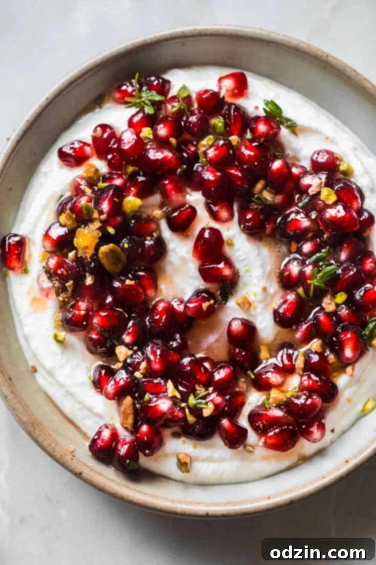 Festive Whipped Ricotta Dip